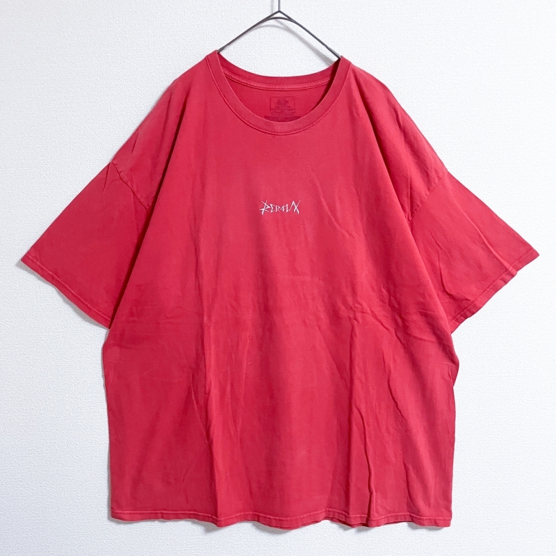 FRUIT OF THE LOOM ロゴ刺繍 コットン半袖Tシャツ3XL 大きめ拍卖