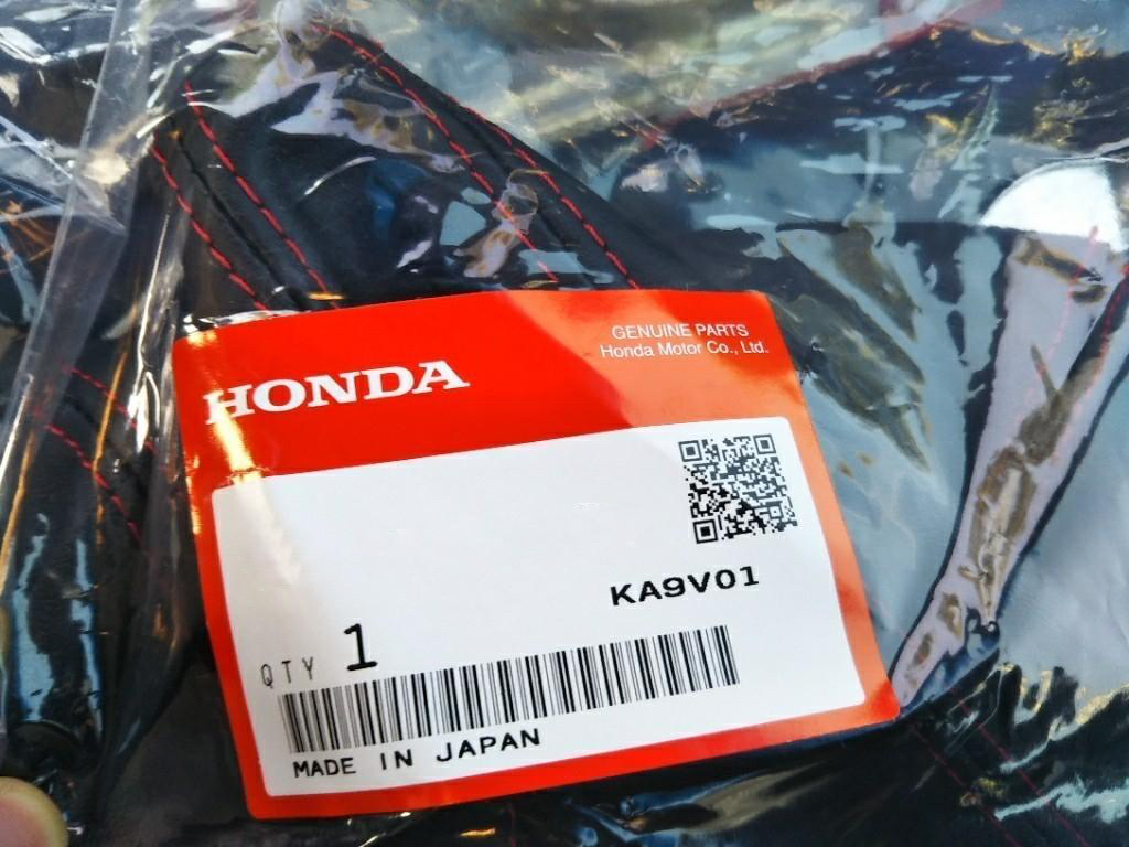 ★希少★ 未使用 ホンダ 純正 シビック タイプR EK9 後期 シフトブーツ レッドステッチ チェンジレバー Genuine拍卖
