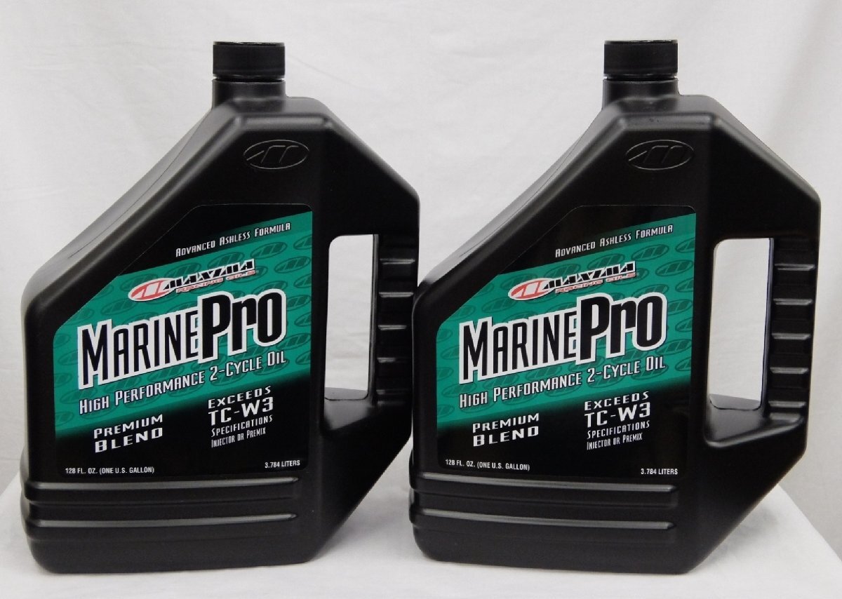 マリンプロ オイル 3.784リットル×2本 2サイクル用オイル セール マキシマ拍卖