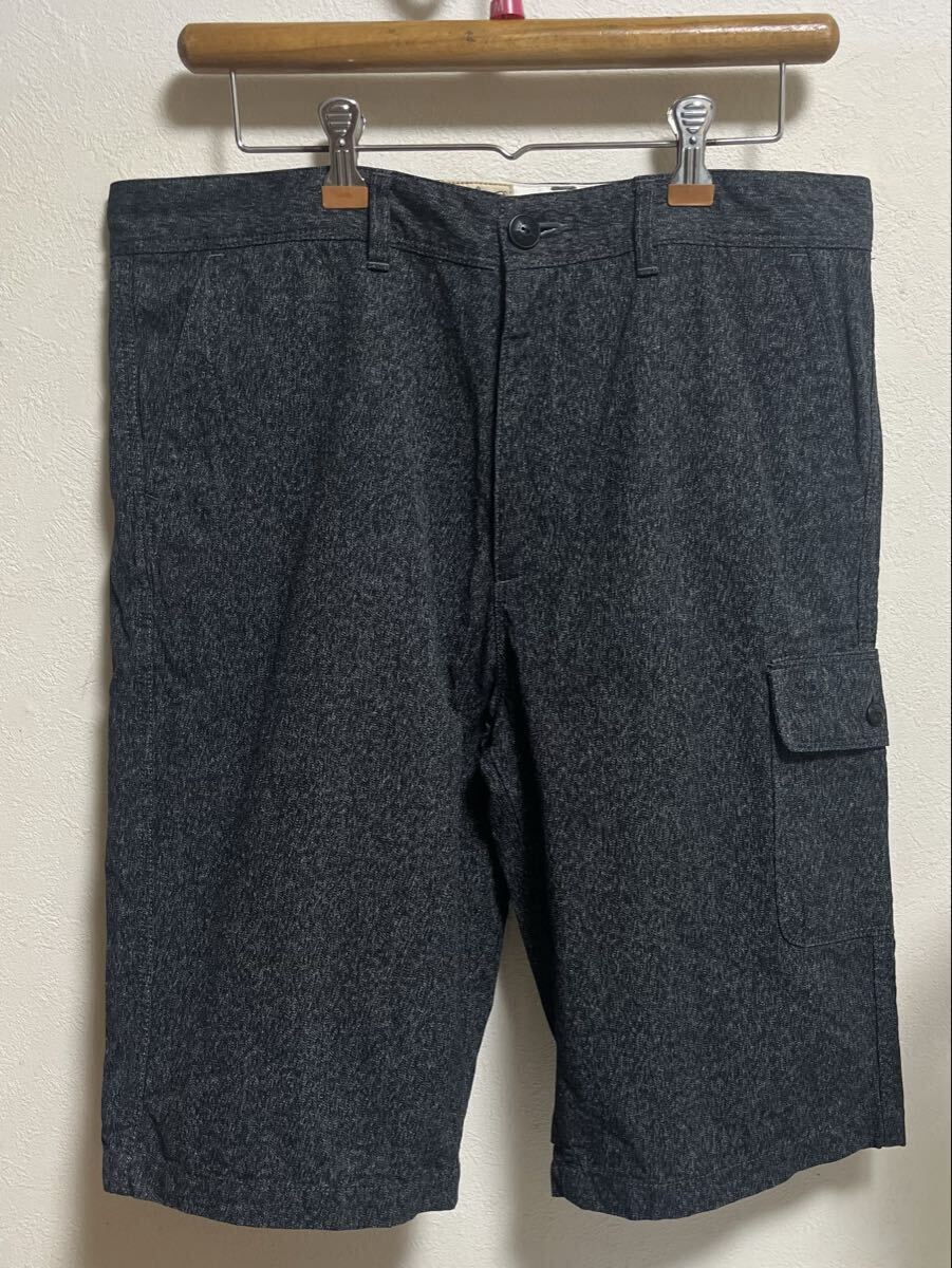 SPIRITS&CO パンツ XL ブラックシャンブレー ショートパンツ ハーフパンツ ワークパンツ 短パン ヴィンテージ クッシュマン シュガーケーン拍卖