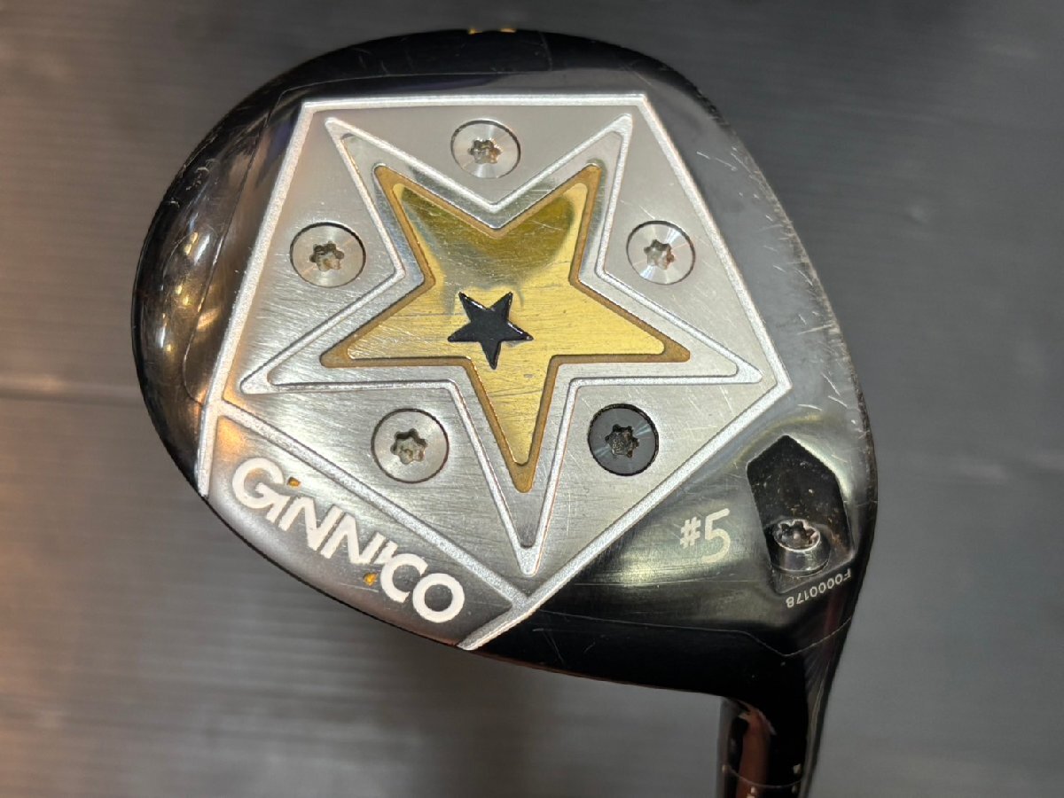 GINNICO ジニコ フェアウェイウッド 5W 18°/テンセイ CK PRO オレンジ 70/X拍卖
