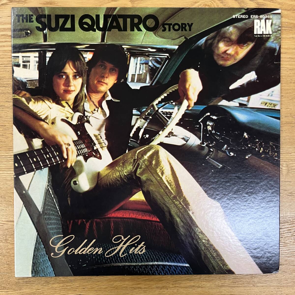 Suzi Quatro「The Suzi Quatro Story - 12 Golden Hits」LP(12インチ)/RAK(ERS-80369)/洋楽ロック NB0805-09拍卖