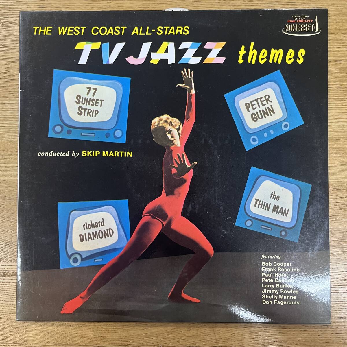 美盤 The West Coast All Stars TV Jazz Themes SF-8800 NB0808-25拍卖