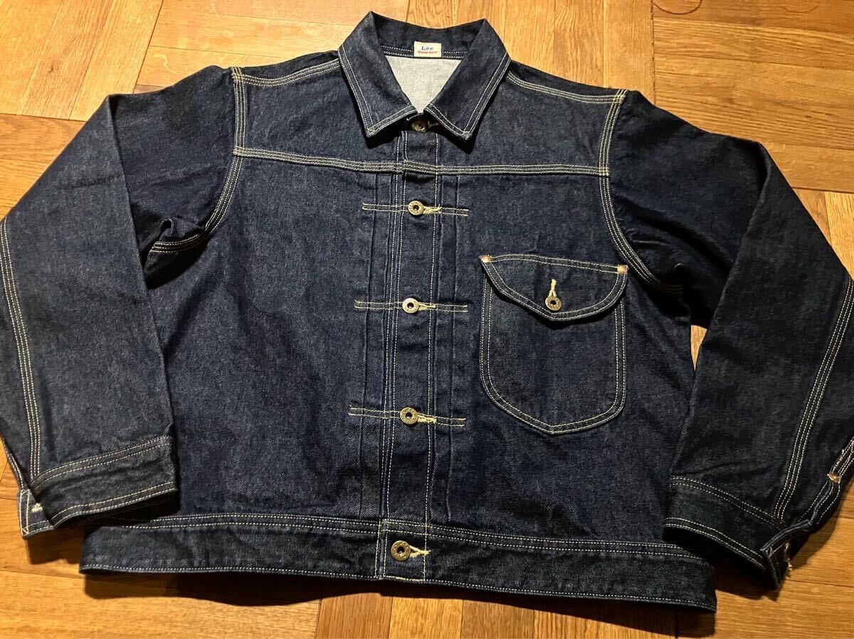 【送料無料】 LEE 1st 100周年 Gジャン ヴィンテージ レプリカ デニムジャケット リー リーバイス 旧 ドゥニーム フルカウント 506 XX L拍卖