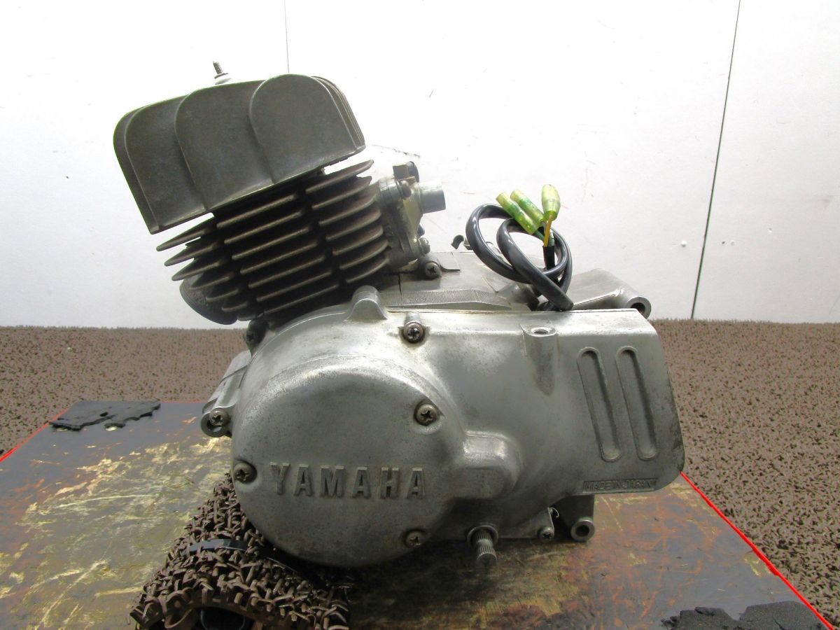 GT80 エンジン □A3945!374 始動確認済み OH素材に ヤマハ 【 374 】 キャブ車 6V拍卖
