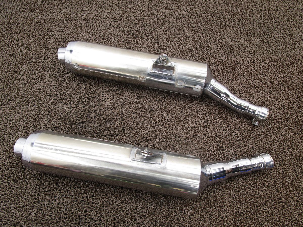 TRX850 サイレンサー □A4053 左右出し マフラー!4NX ヤマハ 【 4NX 】 キャブ車拍卖