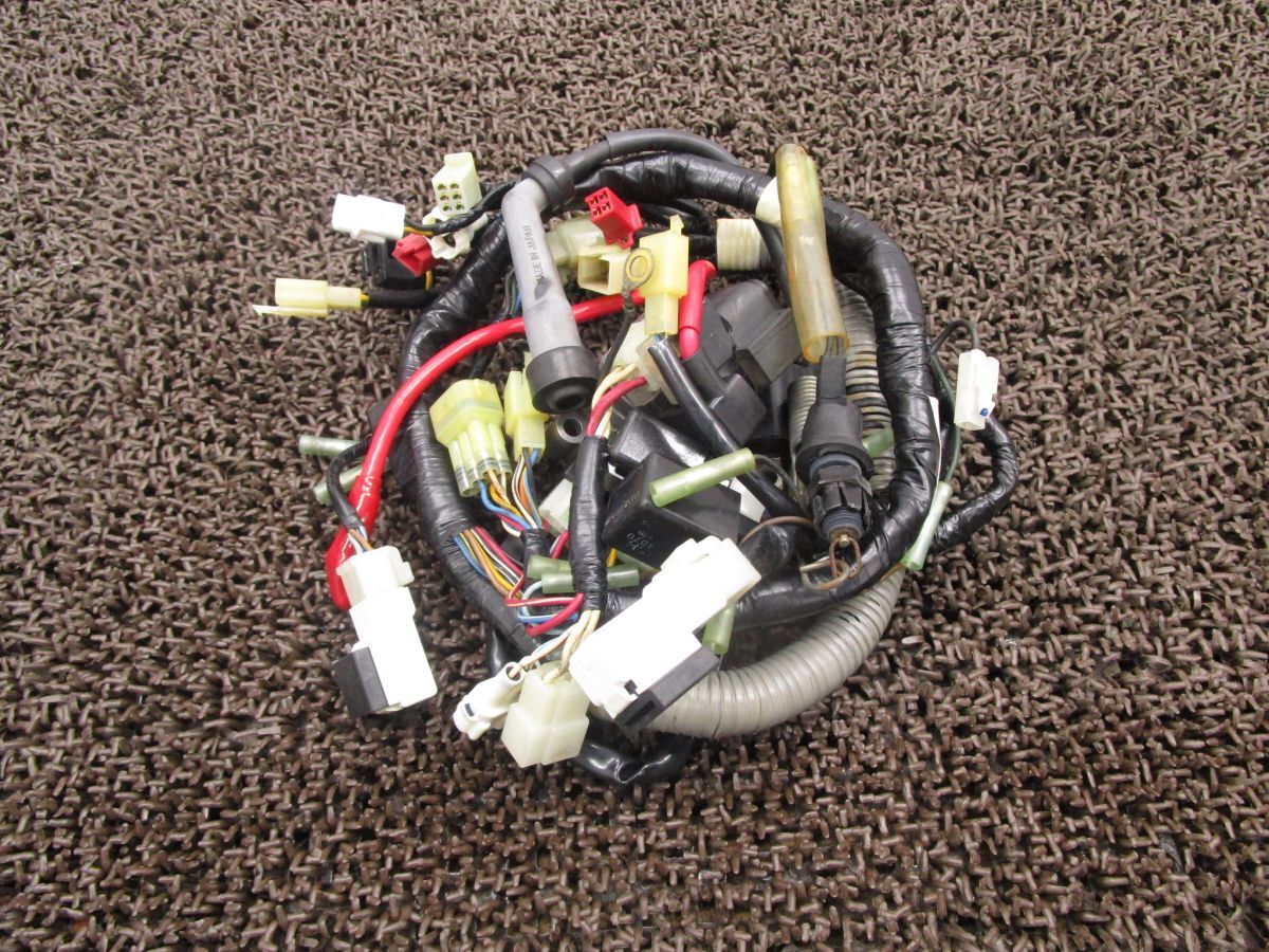 セロー225WE メインハーネス △A4416 レギュレター! スターターリレー イグニッションコイル DG08J ヤマハ 【 G316E 】 SEROW キャブ車拍卖