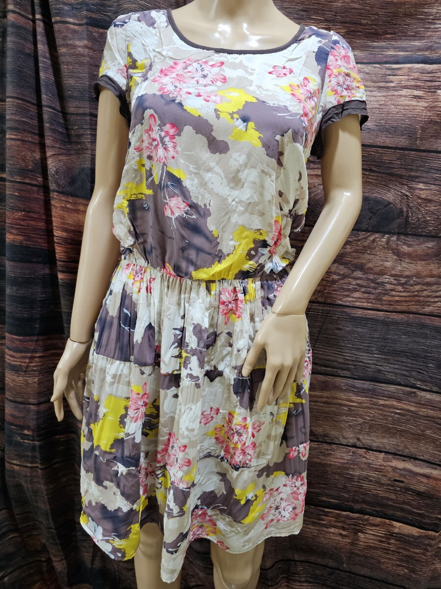 DOUBLE FEAC花柄ワンピース 拍卖