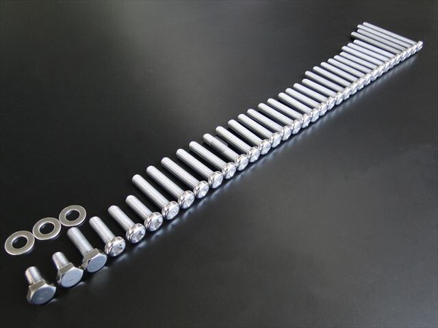 2-077■CB750K0~K6 ステンレス・エンジンカバーボルト(純正形状)※エンジン左右部分拍卖