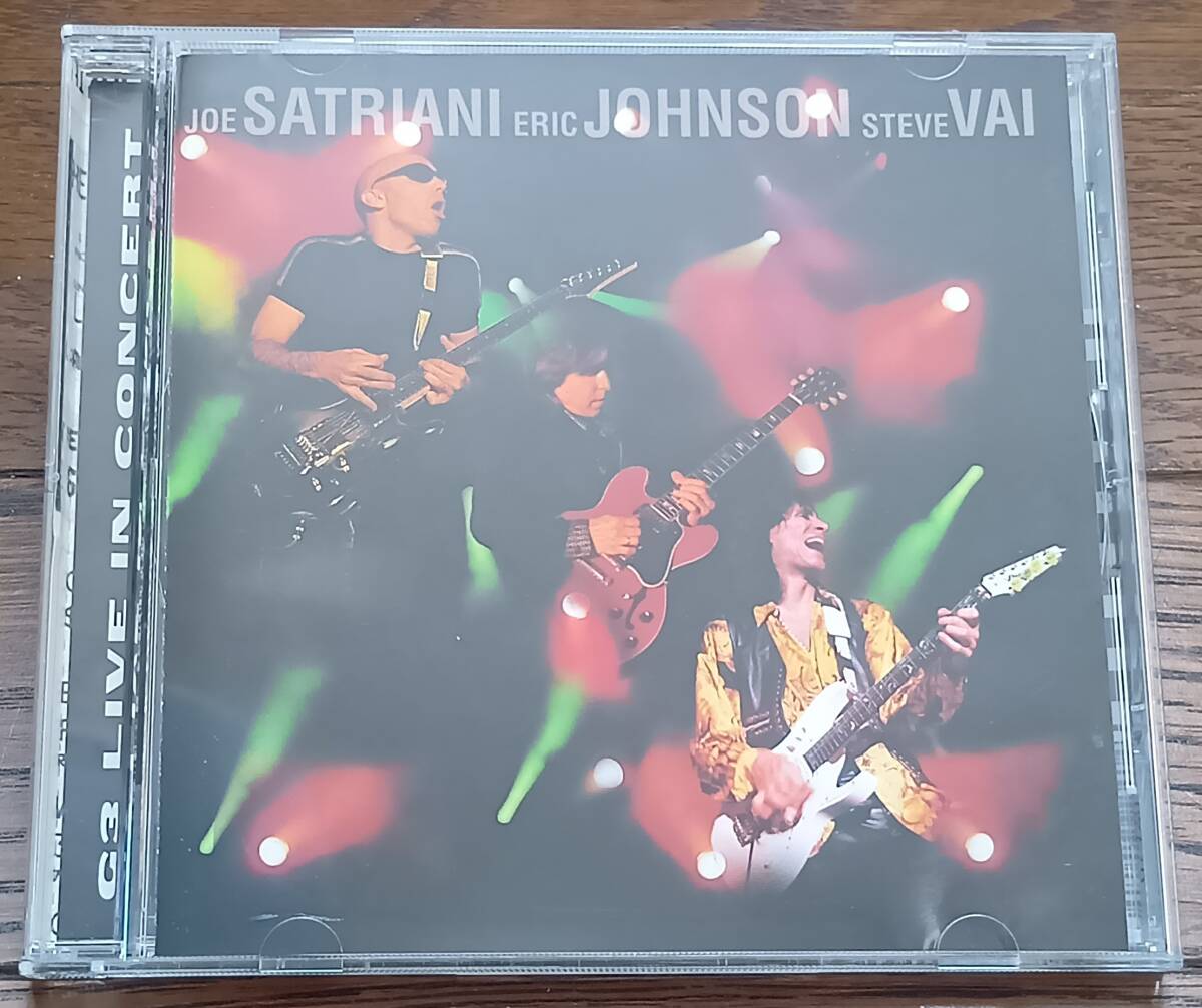 送料込み:中古★Joe Satriani / Eric Johnson / Steve Vai★G3 Live In Concert拍卖