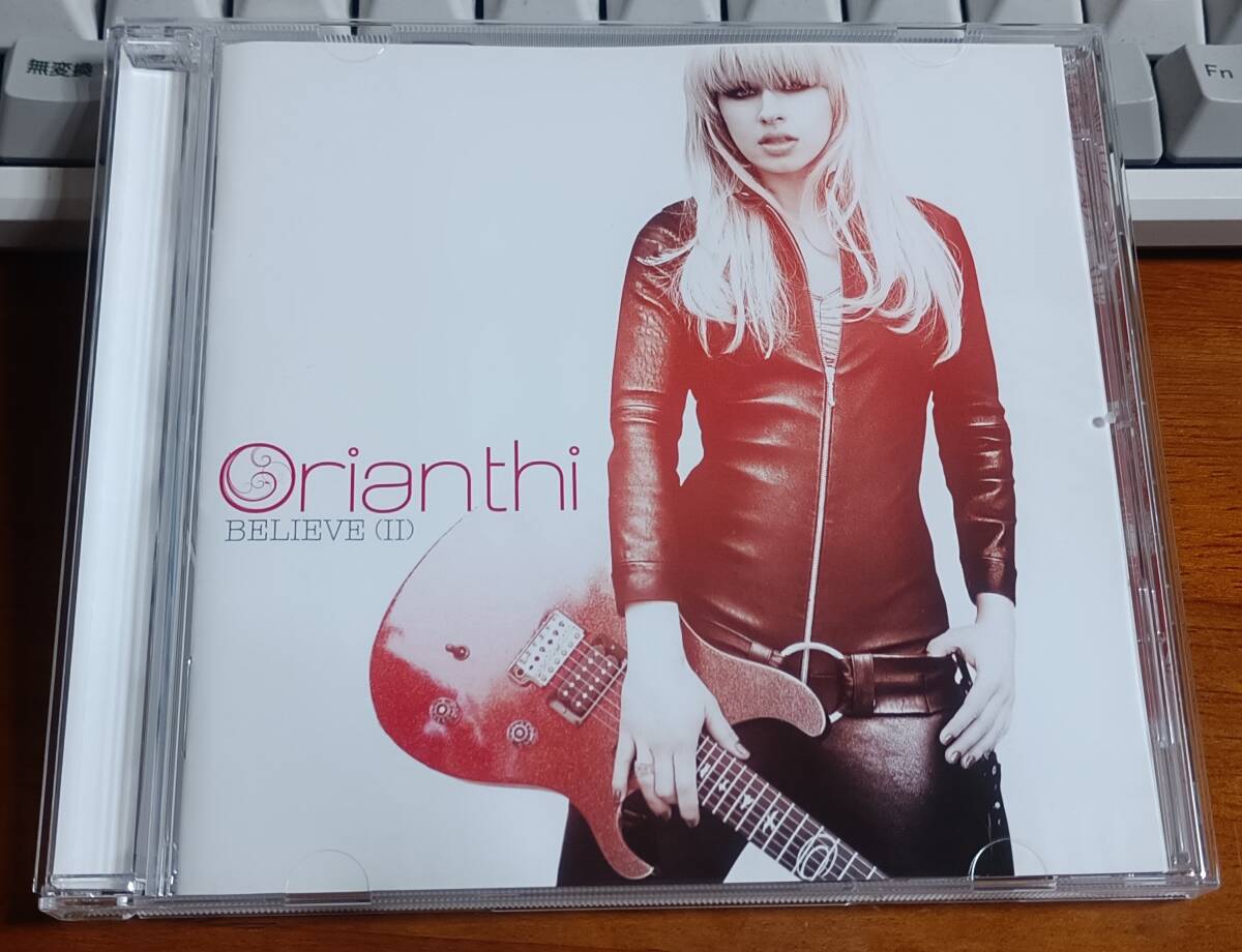 送料込み:中古(ケース交換済)★ORIANTHI / オリアンティ★BELIEVE(II) / ビリーヴ2★スティーヴ・ヴァイなどもフューチャーした2010年作拍卖