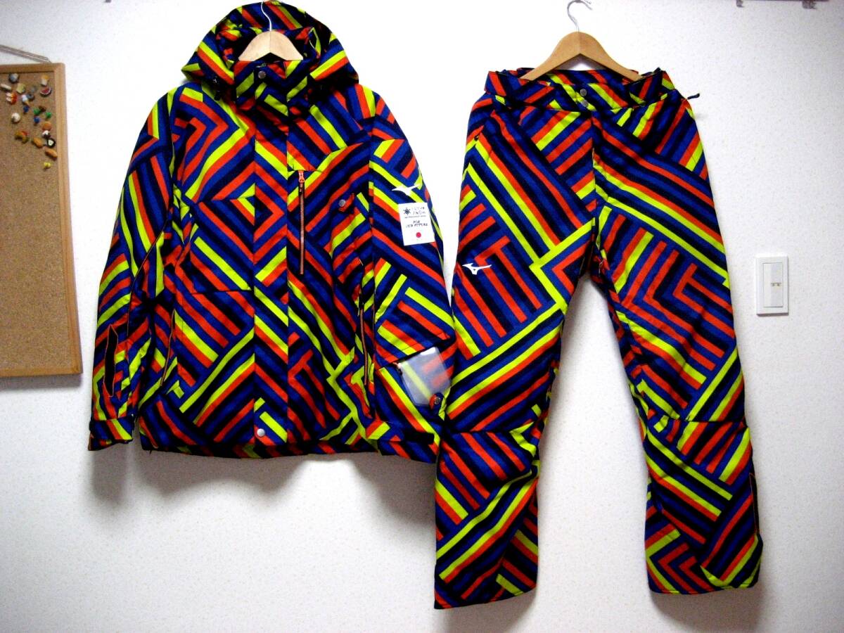 超美品 ミズノ 高機能デモウェアー 上下Lサイズ ブレスサーモ☆ デサント ゴールドウィン オンヨネ フェニックス☆拍卖