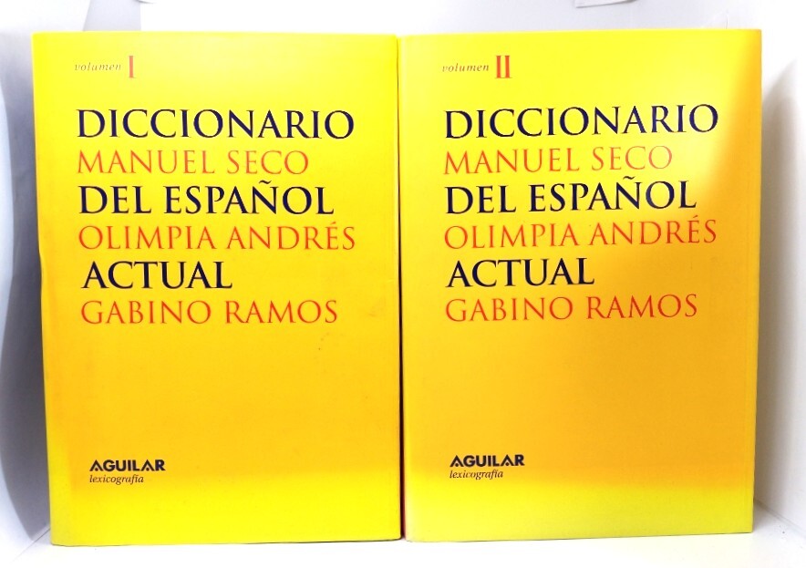 Diccionario Del Espanol Actual Volumen I.&II./AGUILAR拍卖