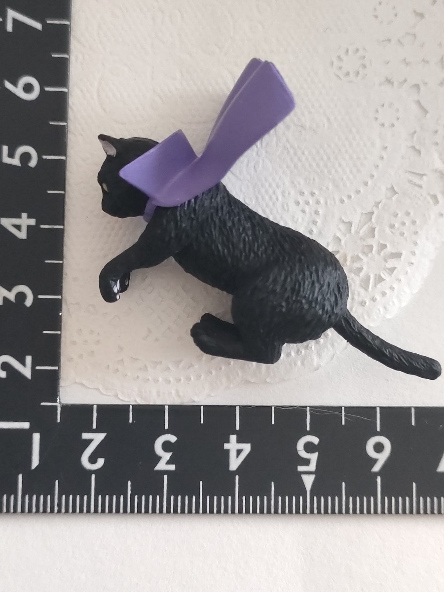 5r0724 ドール用 ペット お友達 マント 黒猫 魔法使い ミニチュア 猫 子猫 momoko バービー ジェニー タミーちゃん リカちゃん 1/6ドール拍卖