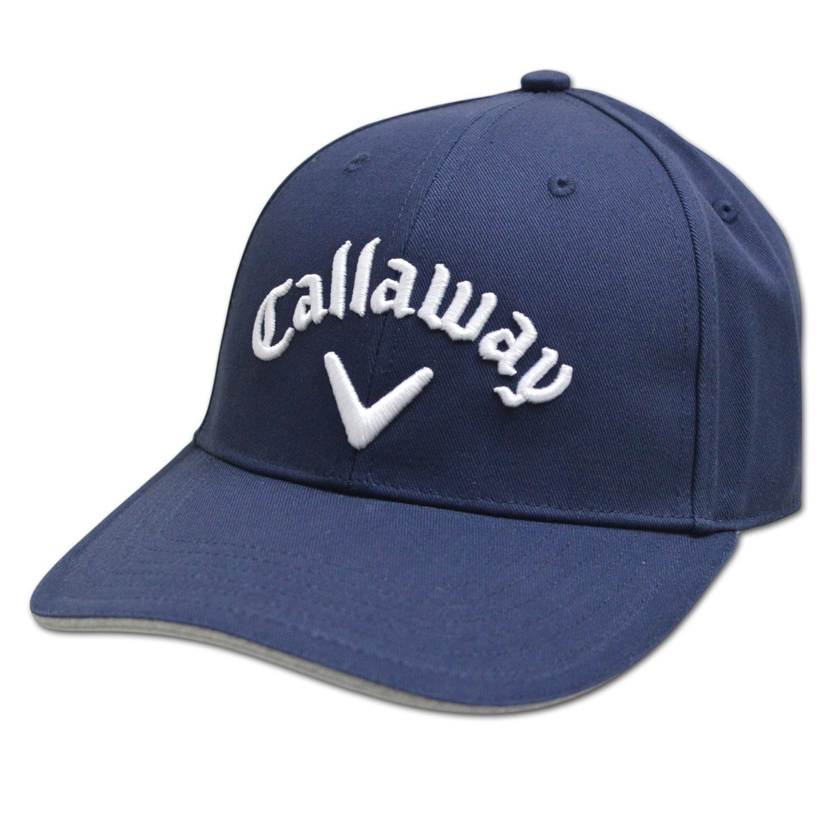 2025秋冬新作 キャロウェイ メンズ キャップ帽子 紺 C25990101-1120 callaway ゴルフ カジュアル かっこいい 定番 @拍卖