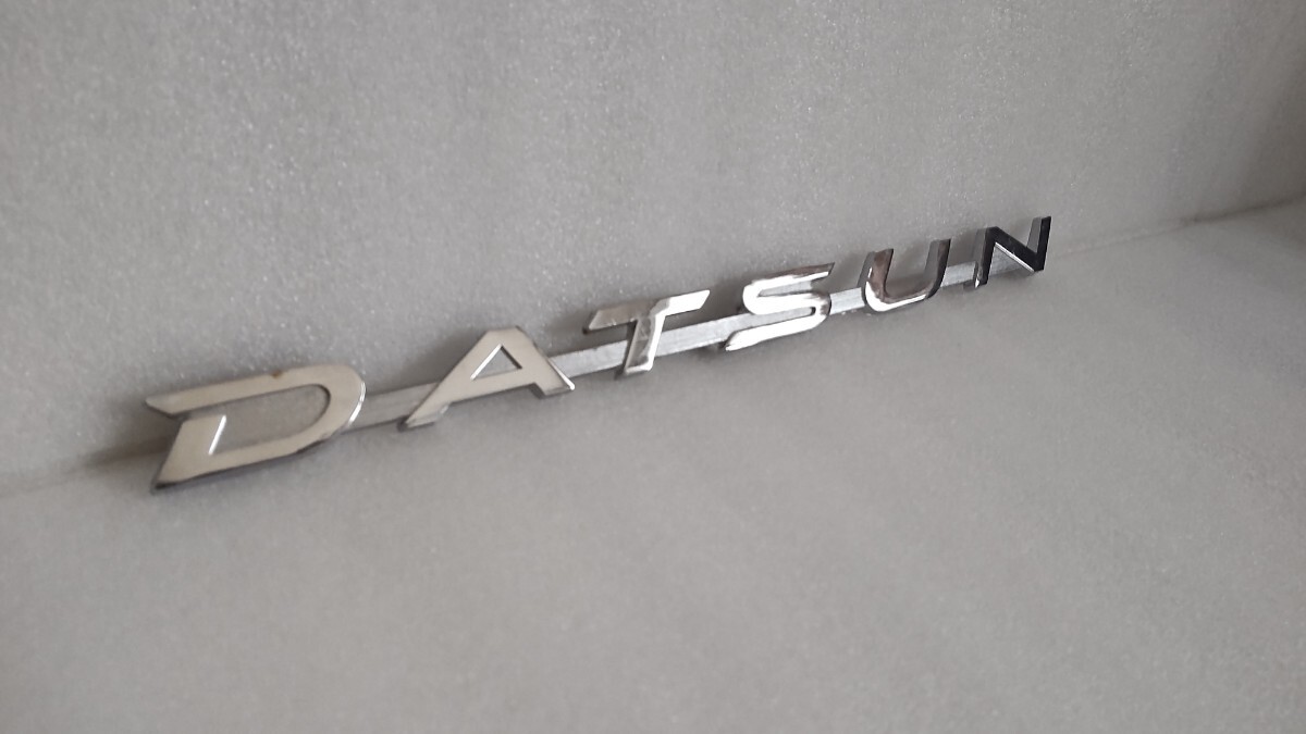 ブルーバード 510 SSS ダットサン DATSUN BLUEBIRD バッジ エンブレム 長期保管品 拍卖