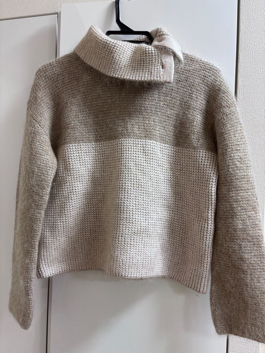 未使用品 ニット 長袖 セーター ベージュ DES PRES拍卖