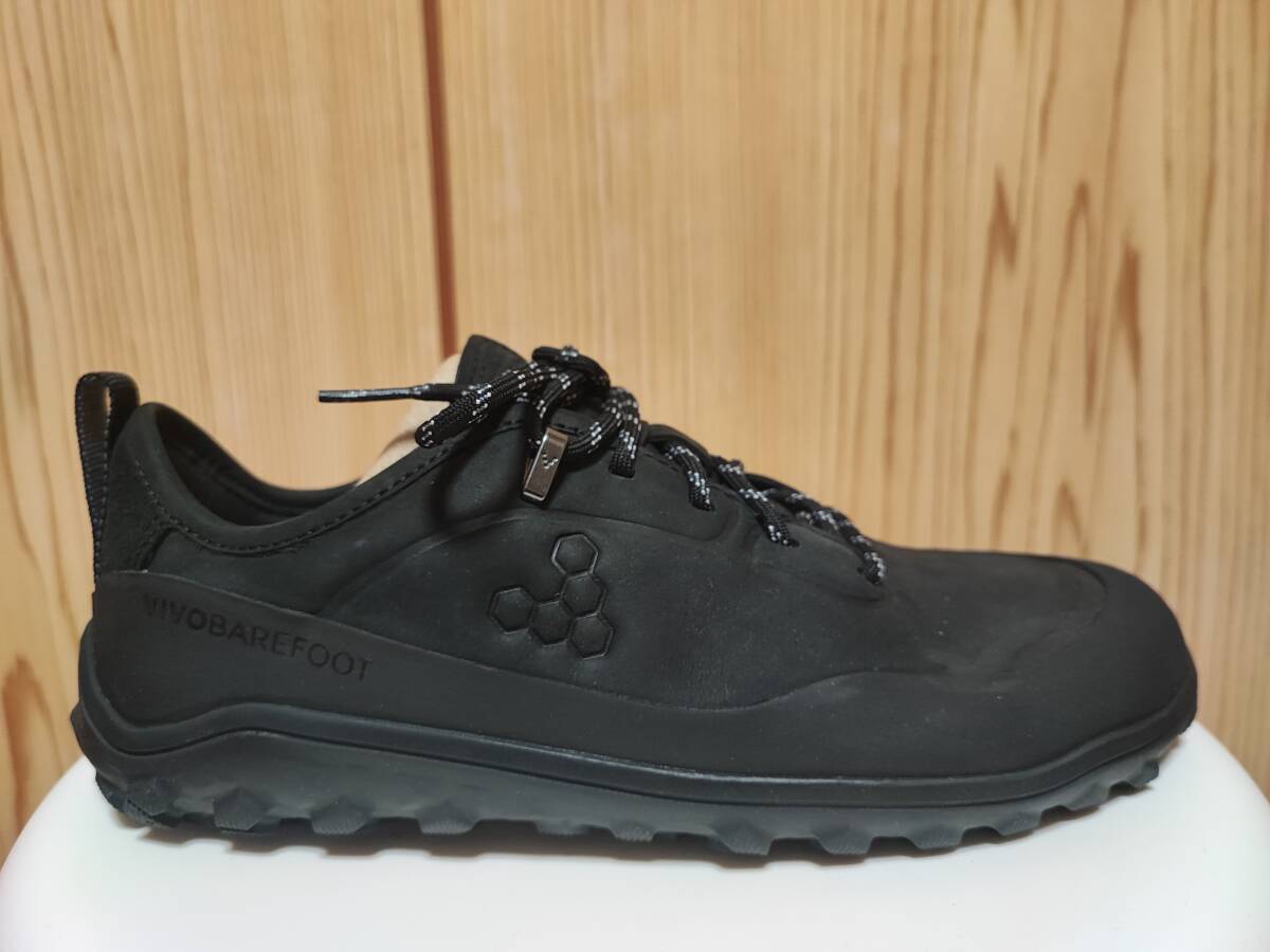 vivobarefoot Tracker Leather Low Women's ブラック 38拍卖