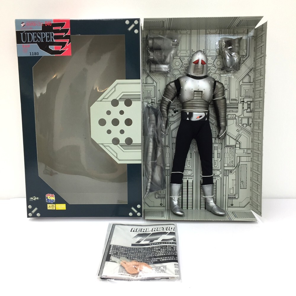 ☆【同梱可】【60】未使用品 メディコム・トイ MEDICOMTOY DESPER-CITY 046 UDESPER ウデスパー イナズマン 石森プロ 東映 ※長期保管品拍卖