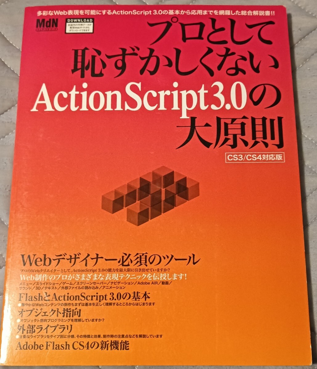 送料無料 美品 プロとして恥ずかしくないActionScript 3.0の大原則拍卖