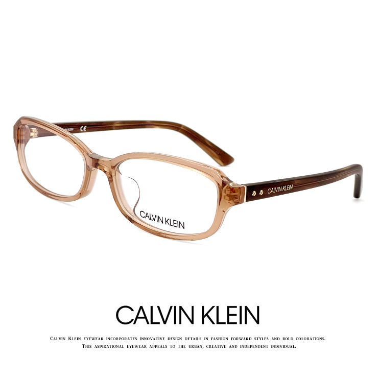 新品 カルバンクライン メガネ ck18527a-265 calvin klein 眼鏡 オーバル スクエア 型 カルバン・クライン アジアンフィット拍卖