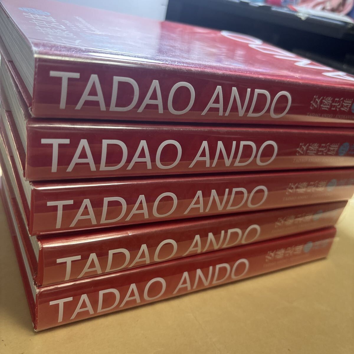 サイン本 安藤忠雄 安藤忠雄展 挑戦5冊セット拍卖