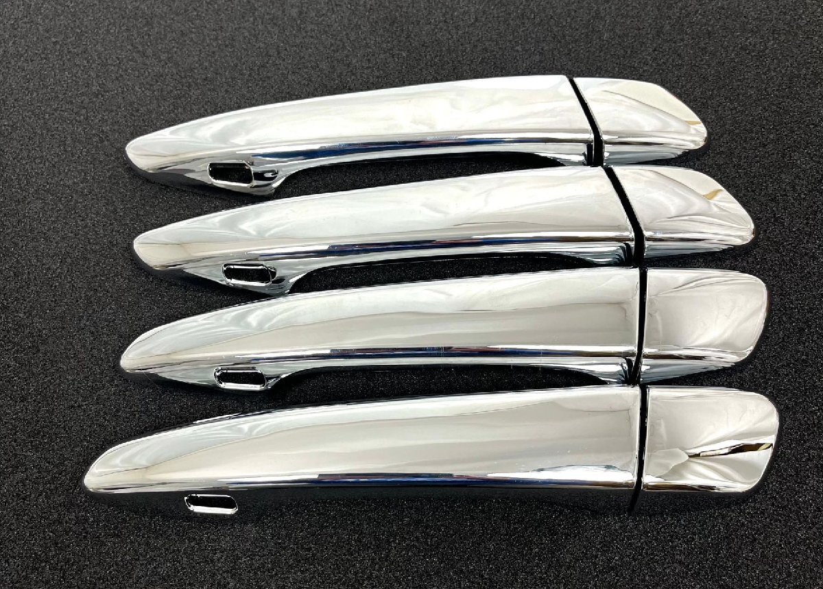 鏡面仕上げ♪ メッキ ドアハンドル カバー レクサス 30 系 IS200t IS250 IS300 IS300h IS350 Fスポーツ バージョンL ガーニッシュ拍卖