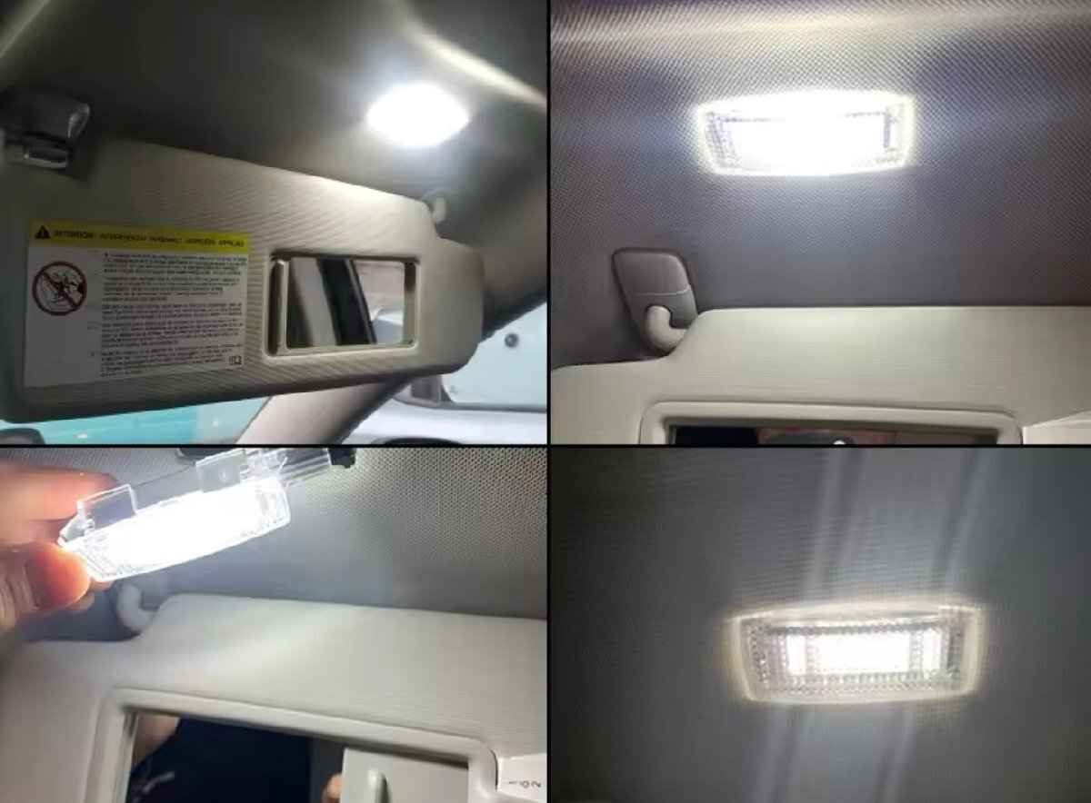 激白光 ! 交換式 ! LED バニティミラーランプ バニティランプ パサート セダン 2.0 2.0T 2.0TSI V6 スポーツライン コンフォート拍卖