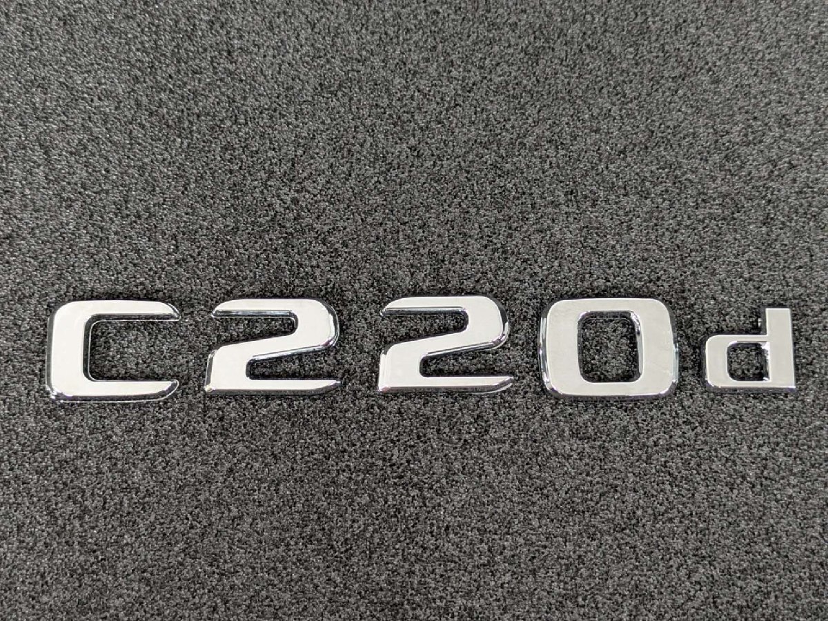メルセデス ベンツ C220d トランク エンブレム リアゲート バックドア エンブレム W205 S205 Cクラス セダン ワゴン 高年式形状拍卖