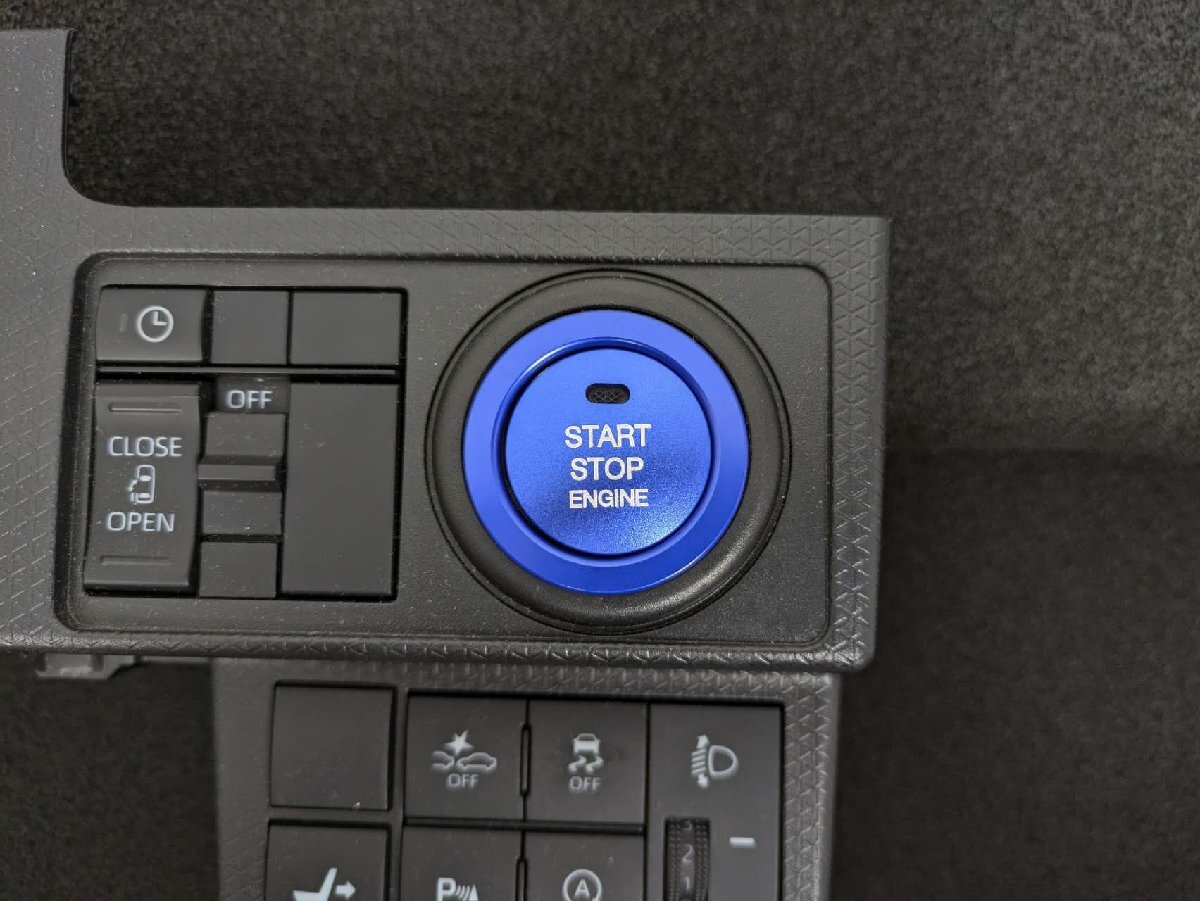 デザイン性UP♪ エンジン スタート スイッチ リング & カバー 青 ハイゼットトラック S500P S510P エクストラ ジャンボエクストラ拍卖