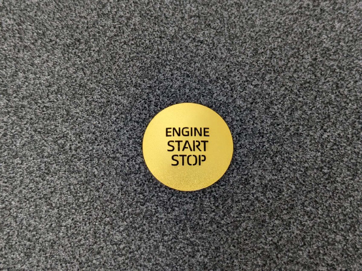 デザイン性UP♪ エンジン スターター スイッチ カバー 金 ヤリスクロス MXPB10 MXPB15 X G Z拍卖