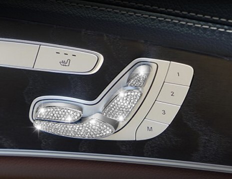 ラグジュアリー♪ ベンツ スワロフスキー シートスライダー カバー X253 GLC200 GLC200d GLC250 GLC350e GLC43 GLC63 SUV拍卖