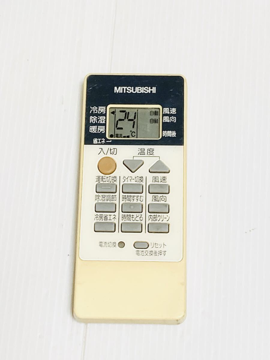 818CL 三菱 RH081 エアコン用リモコン M219G8426 MSZ-J228/MSZ-J258/MSZ-J288/MSZ-J368/MSZ-J408S/MSZ-J508S等 動作品 エアコン拍卖