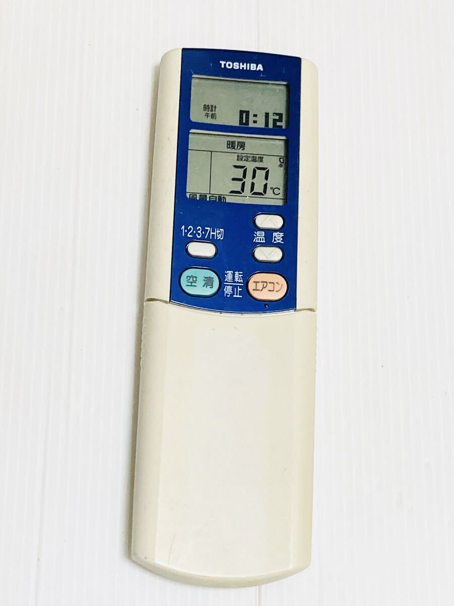 WH-F1L TOSHIBA エアコンリモコン 動作品拍卖