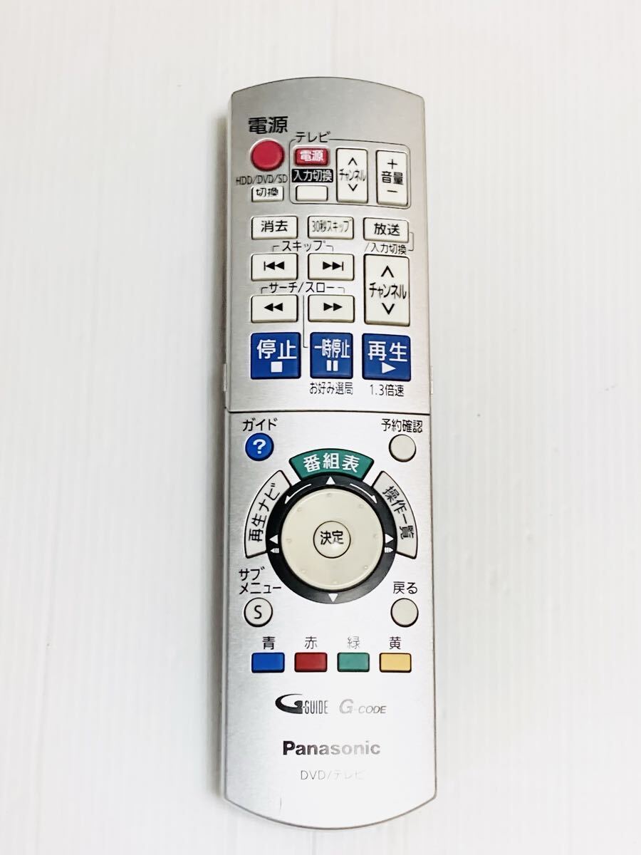 即日発送 673Q 動作確認済み【Panasonic】◆パナソニック◆ DVD テレビリモコン EUR7658Y20 拍卖