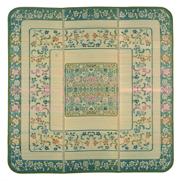 ラグ 国産 い草ラグ 裏貼有約250×350 コンパクト収納 エンペラー グリーン拍卖