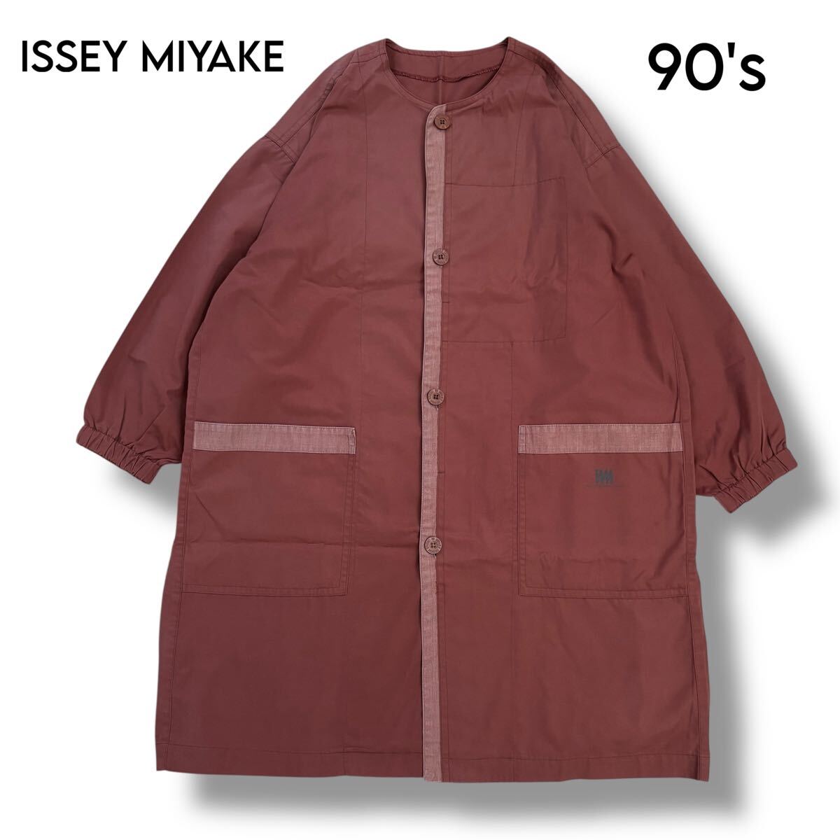 【ISSEY MIYAKE】90’s スモックスタイル コート拍卖