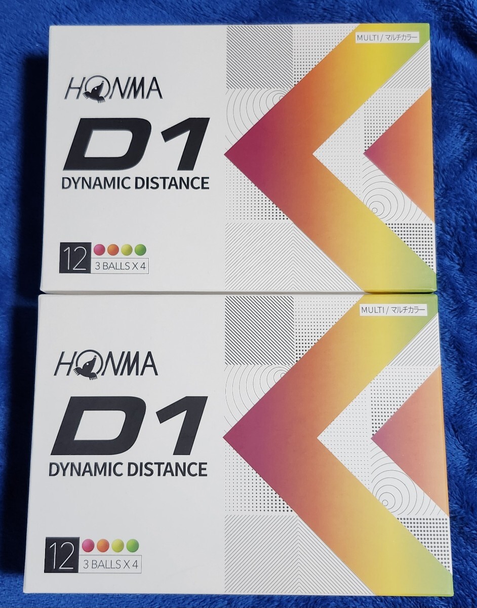 HONMA GOLF(本間ゴルフ) D1 2022モデル 「BT2201」ゴルフボール2ダース拍卖