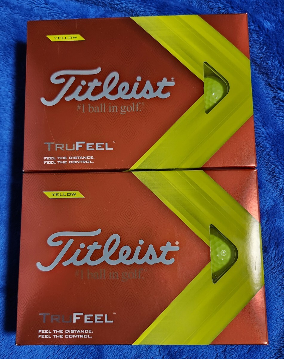 TITLEIST(タイトリスト) TRUFEEL トゥルーフィール 2022 ゴルフボール 2ダース拍卖