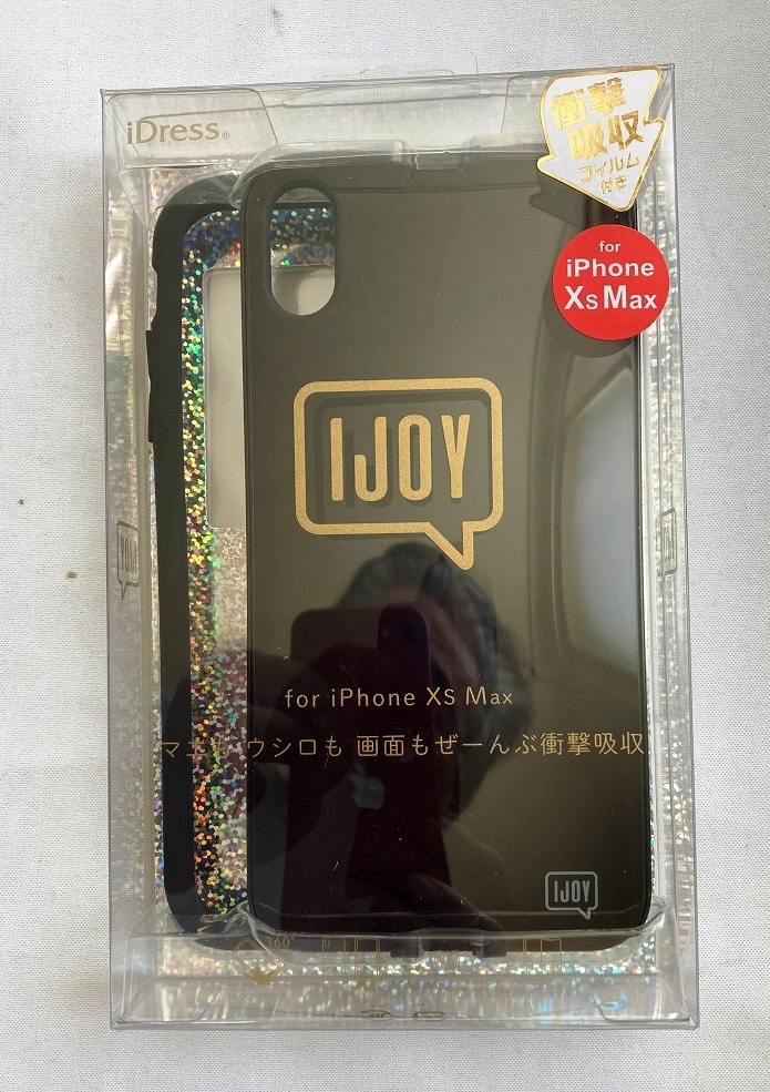 iDress サンクレスト iPhone XS Max 6.5インチ用インチ用 NEWT IJOY ブラック/ I32CIJ02拍卖
