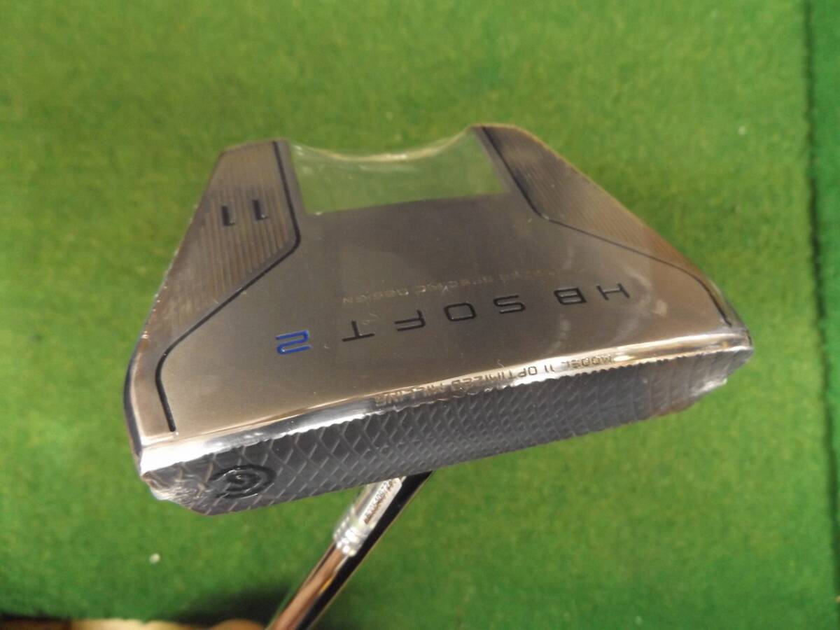 【税込】6823 HB SOFT2 #11C 34インチ カバー有 新品 クリーブランド HBソフト センターシャフト パター .975193拍卖