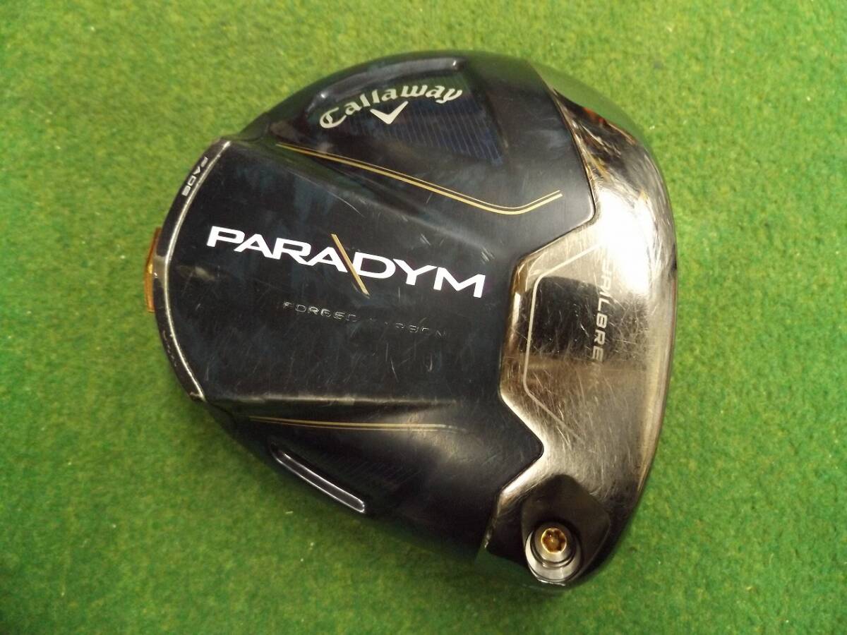 【税込】1831 PARADYM 10.5° ヘッド単品 カバー無 キャロウェイ パラダイム ドライバー .946018拍卖