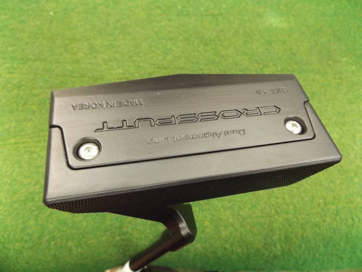 【税込】6838 CROSSPUTT EDGE 1.0 34インチ カバー有 美品 クロスパット エッジ パター .977067拍卖