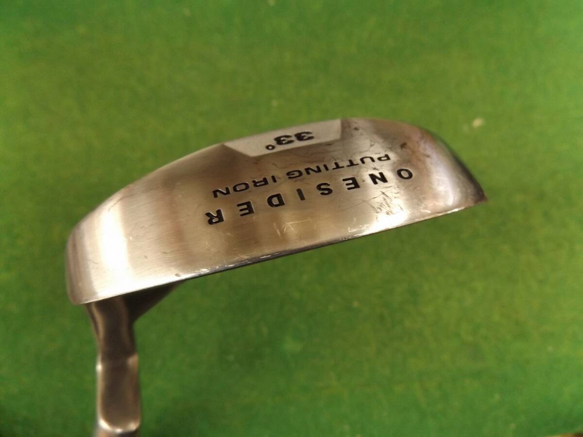 【税込】5263 TSURUYA ONESIDER PUTTING IRON 33° 純正スチール つるやゴルフ ワンサイダー パッティングアイアン ウェッジ .978019拍卖