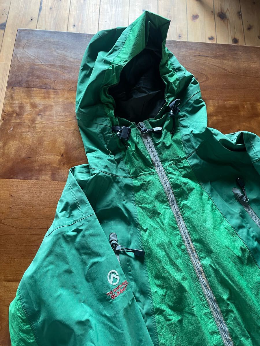 ザ ノースフェイス THE NORTH FACE M マウンテンパーカー SUMMIT SERIES GORE-TEX NP10200 GRN ゴアテックス グリーン 緑拍卖