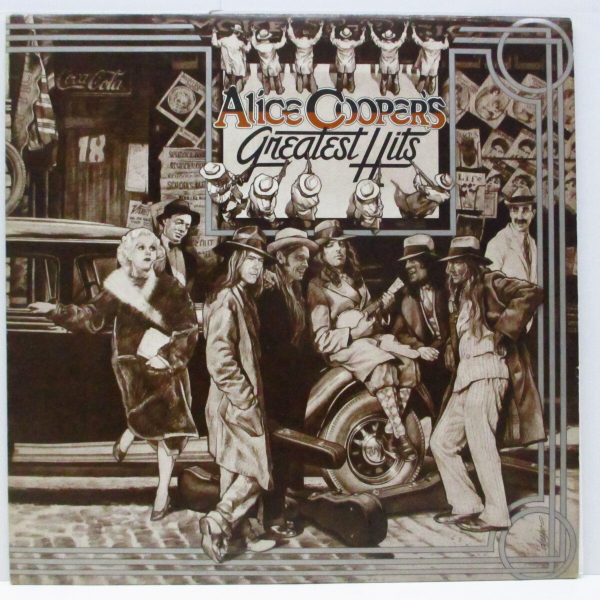 ALICE COOPER(アリス・クーパー)-Greatest Hits (UK オリジナル「バーバンク」ラベ LP+イ拍卖
