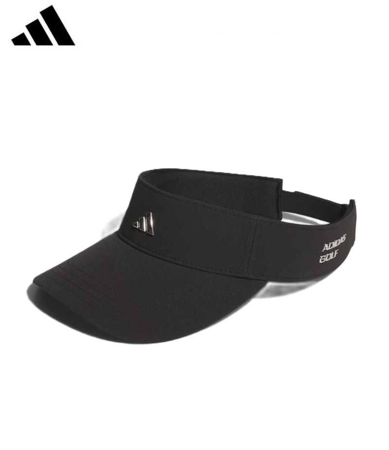 即決 ■ 送料サービス ■ adidas ■ アディダス ■ 撥水 メタルロゴバイザー ■ KQE20(BK)拍卖