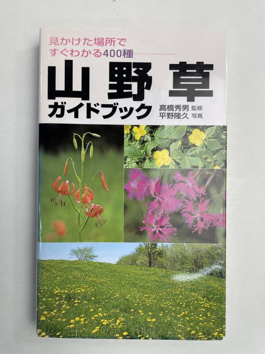 見かけた場所ですぐわかる400種 山野草 ガイドブック高橋秀男 永岡書店 平成22年 2010年発行【K167617】拍卖