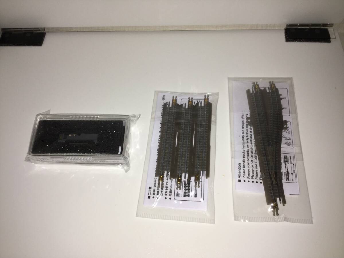 栄進堂Tゲージシリーズ 手動ポイントR、直線60mm3本セット、汎用車両セット拍卖