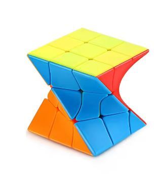 【Colorful Cube】3x3x3 ツイストキューブ スピードキューブ パズル解決 ストレス軽減拍卖